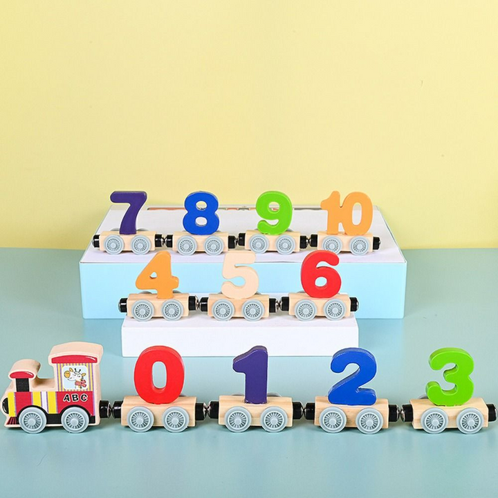Magnetic Train Set – Train Wise-Numbers-State of Style