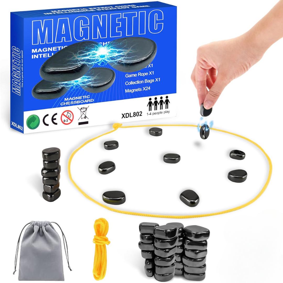 Magnetic Travel Chess Set for Smart Entertainment - CheckMate-Yellow-State of Style