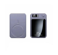Magnetic Wireless Power Bank - MagCharge Mini-Purple-State of Style