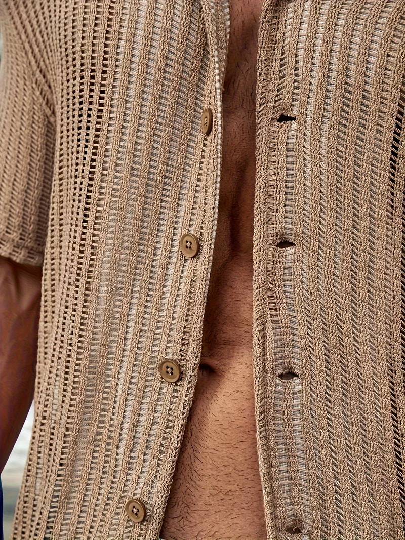 Magnus | Men's Summer Style Shirt – Elegant & Lightweight-Apricot-M-State of Style