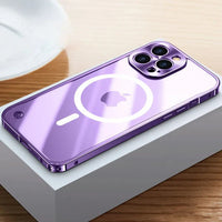 MagSafe Case for iPhone 15 - SteelGuard-Purple-iPhone 15 Pro Max-State of Style