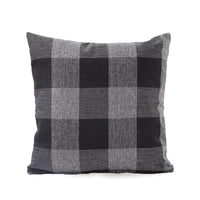 Cozy Checked Cushion Cover in Country Style – Autumn Plaid