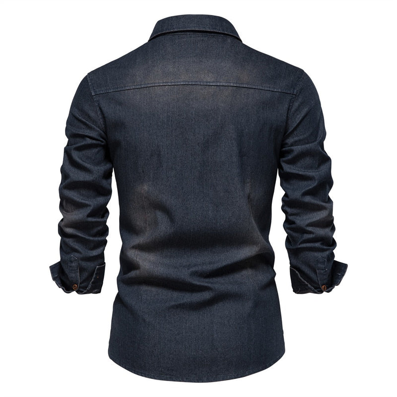 Denim Men's Shirt - Hugo