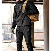 Waterproof outdoor set for men with jacket & trousers – Falk
