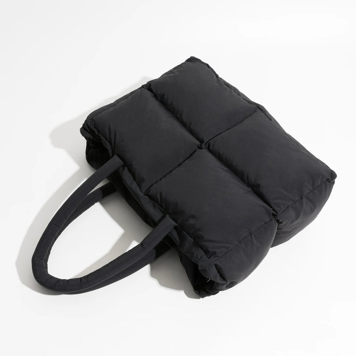 Stylish Puffer Shoulder Bag - Aurora