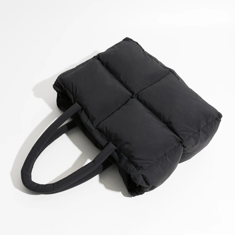 Stylish Puffer Shoulder Bag - Aurora