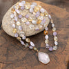 Mala Necklace with Calming Energy - Seraphina