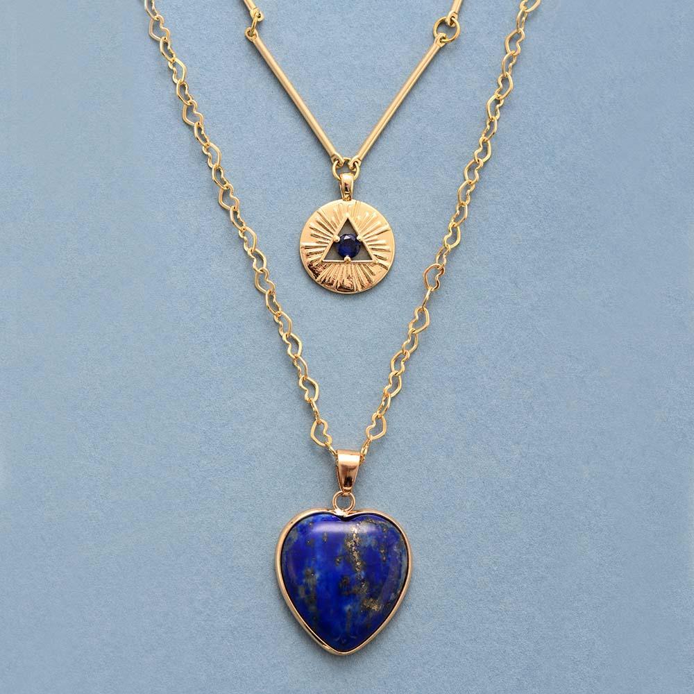 Protective Lapis Necklace - Althea