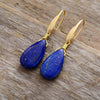 Deep Blue Lapis Earrings by the Dreamers – Selene