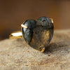 Healing Heart Gemstone Ring - Selena