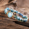 Hypnotic Blue Opal Bracelet - Liora