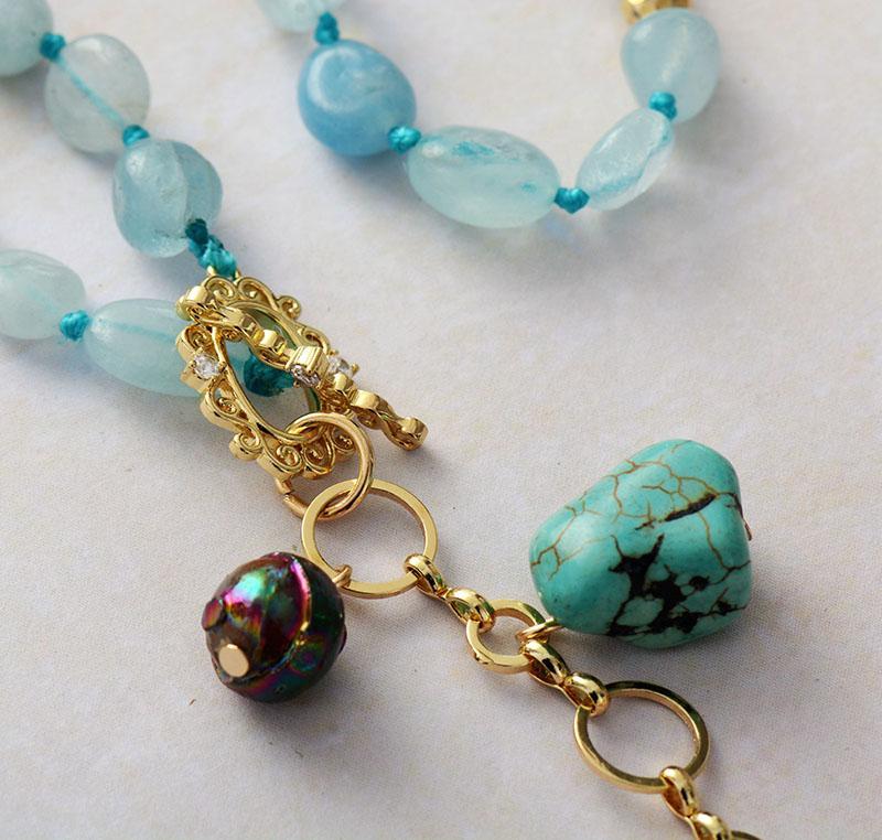 Ocean Drop Mala Necklace - Maris