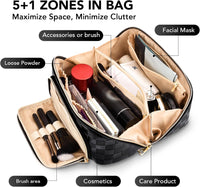 Make-up Bag – Large Capacity & Waterproof-Brown-State of Style