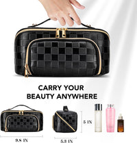 Make-up Bag – Large Capacity & Waterproof-Brown-State of Style