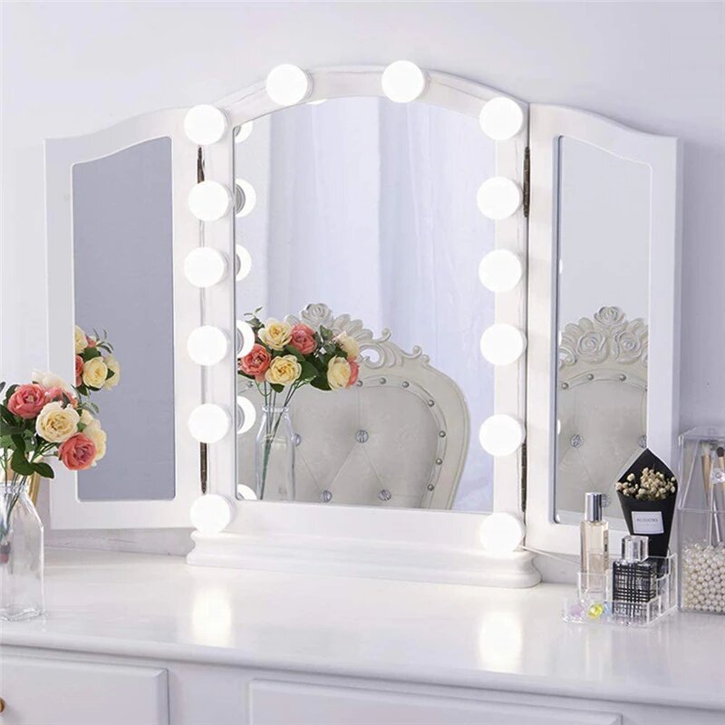 Make-up Mirror Lighting - GlowLuxe-4 Pears-State of Style