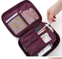 Compact Waterproof Make-Up Travel Organiser – 1+1 FREE Mini Cosmetic Storage Case