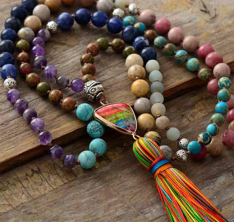 Mala Necklace of Enlightenment - Altheira-State of Style