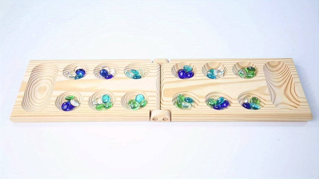 Mancala Deluxe Board Game - BrainStones-State of Style