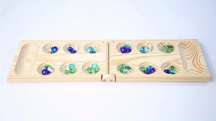 Mancala Deluxe Board Game - BrainStones-State of Style