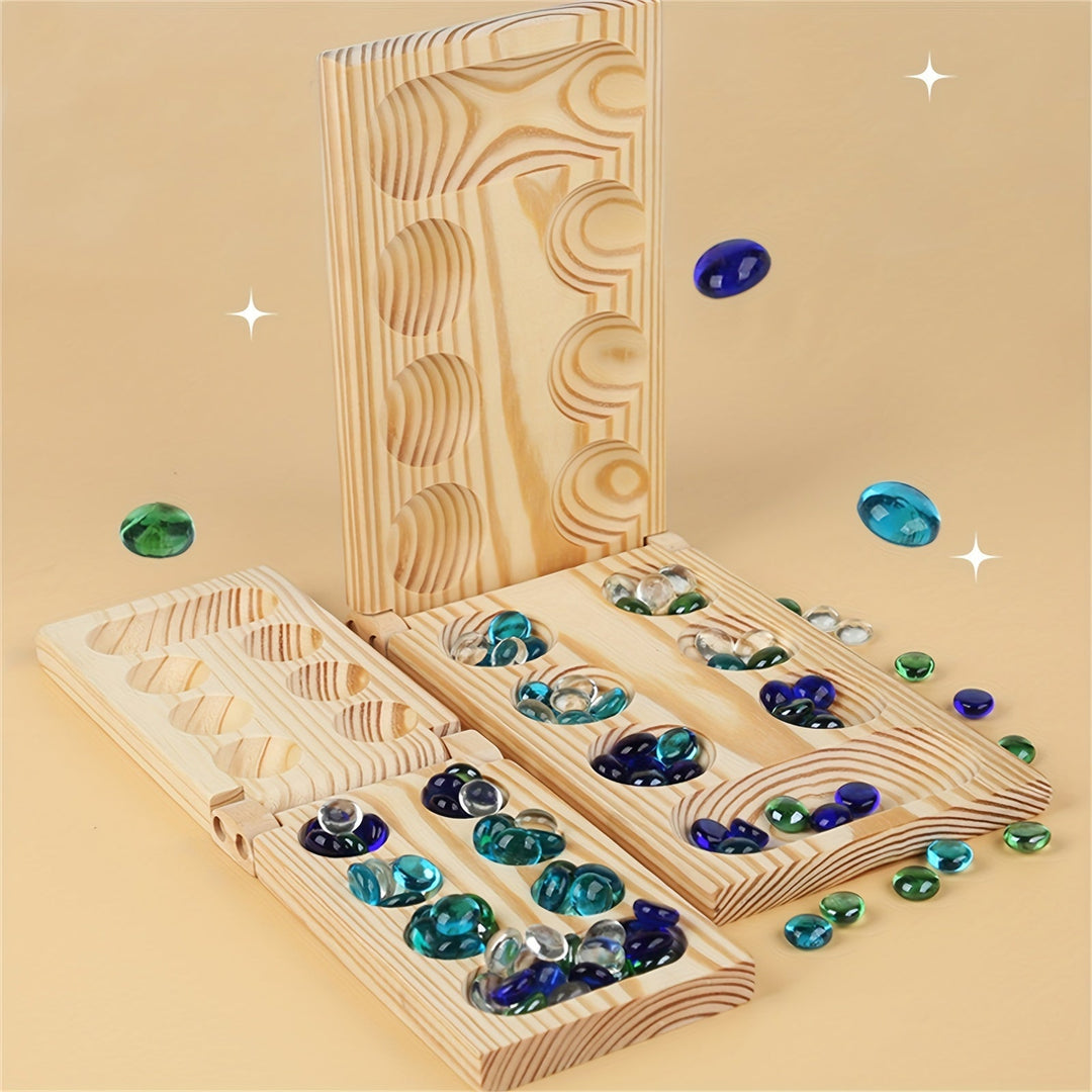 Mancala Deluxe Board Game - BrainStones-State of Style