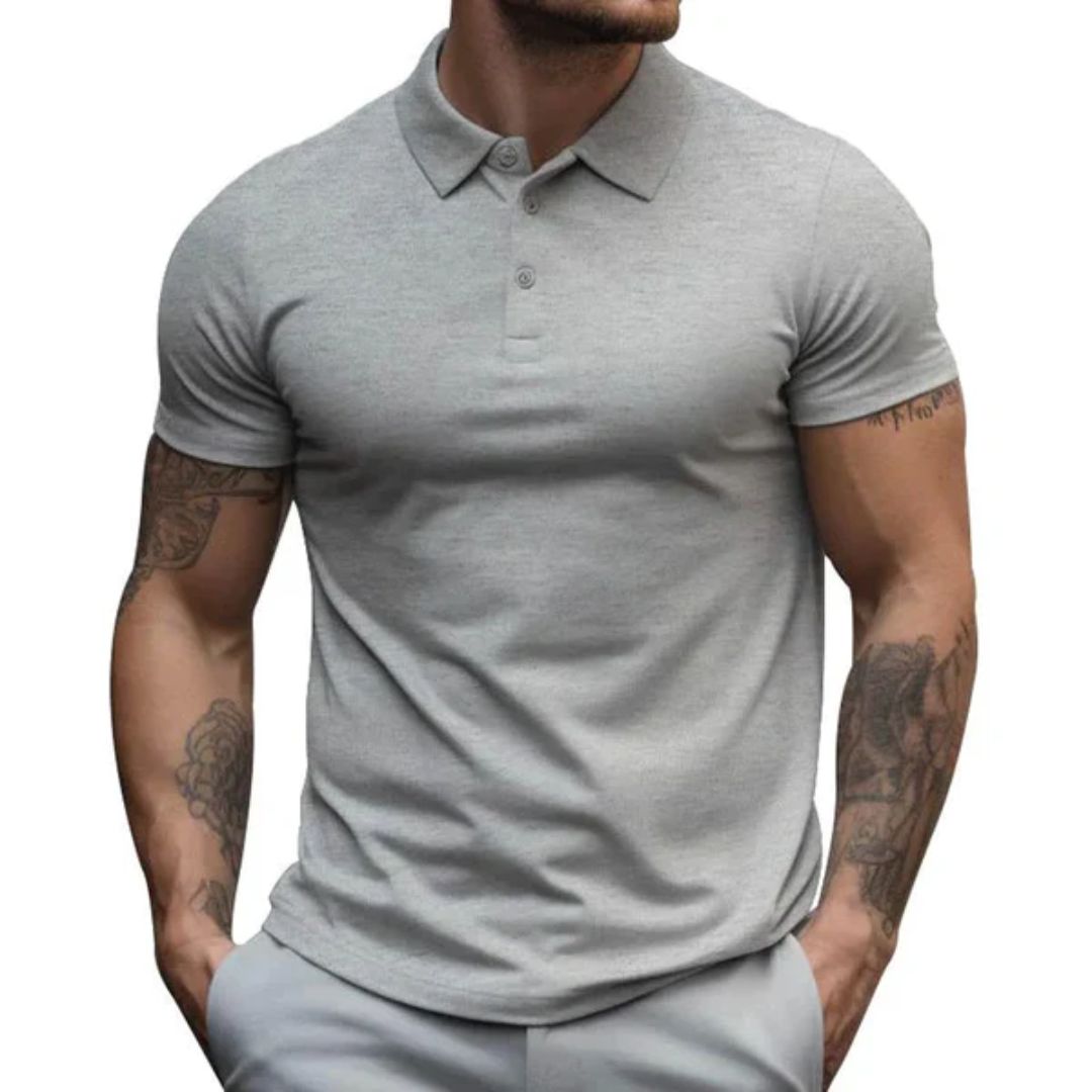 Marco Polo Shirt | Comfortable & Stylish-Light Grey-XS-State of Style