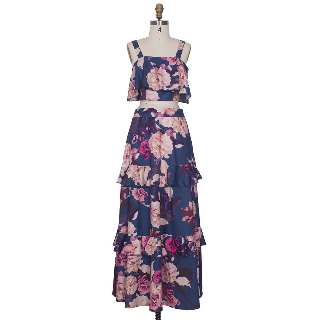 Maria'sDress I Elegant Dress for Women-Blue-S-State of Style
