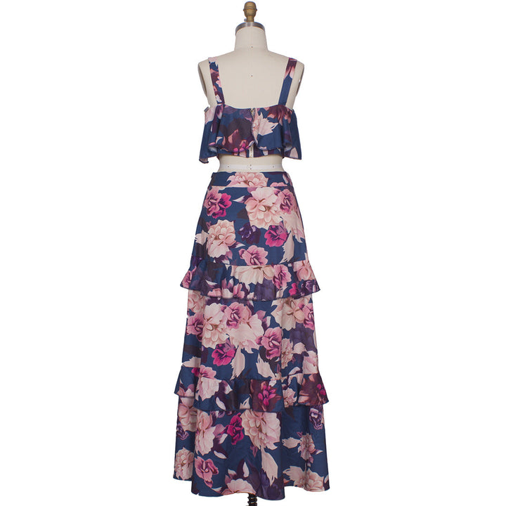 Maria'sDress I Elegant Dress for Women-Blue-S-State of Style