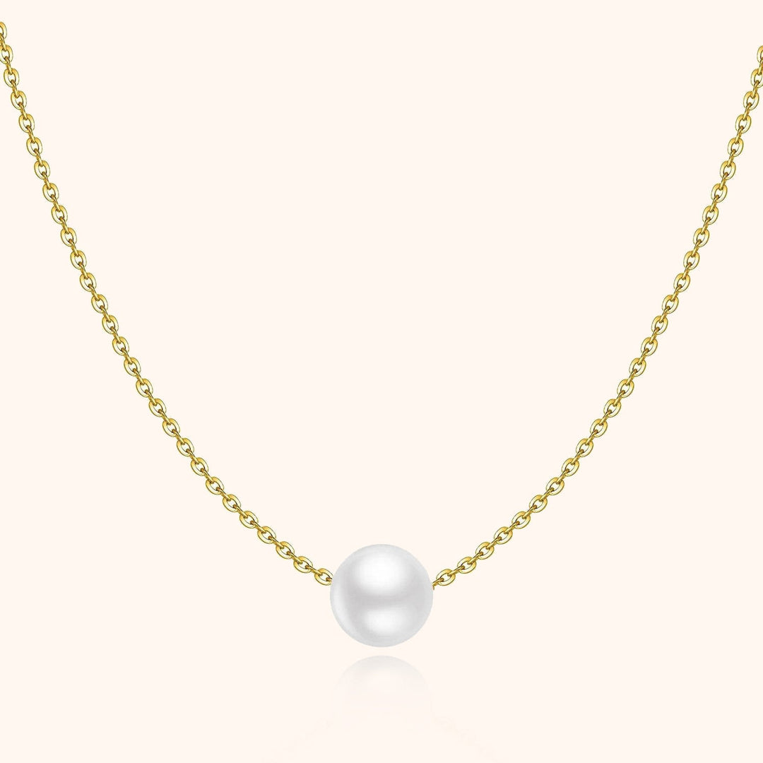 Marie Sea Pearl Necklace-Gold-State of Style