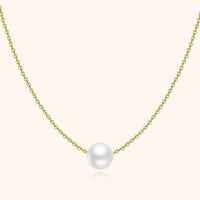 Marie Sea Pearl Necklace-Gold-State of Style