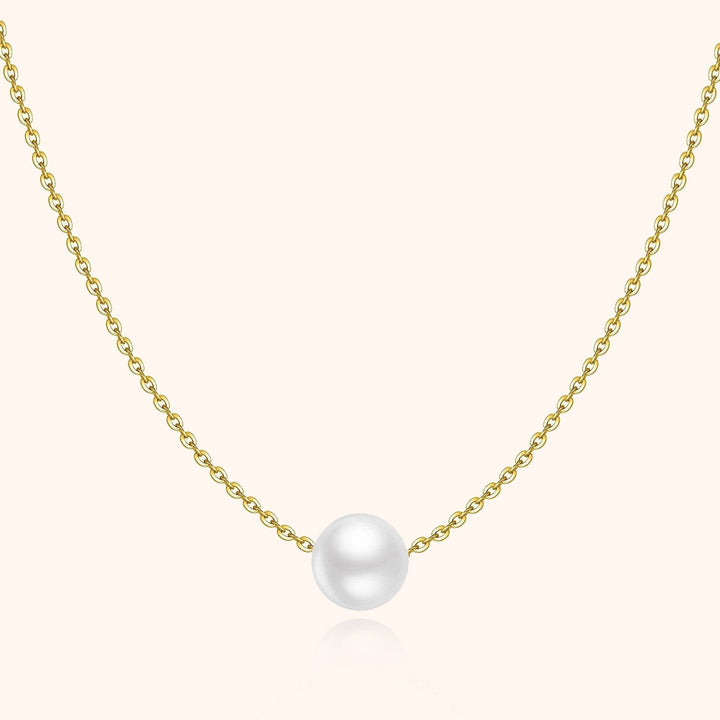 Marie Sea Pearl Necklace-Gold-State of Style