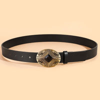 Marieke Traditional Belt – Retro Korean-Style Fashion Belt-Black-State of Style
