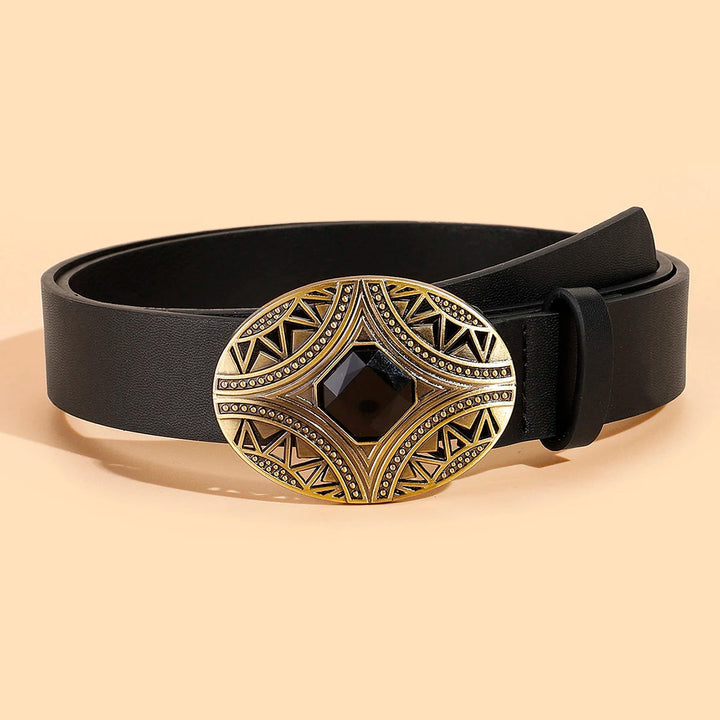 Marieke Traditional Belt – Retro Korean-Style Fashion Belt-Brown-State of Style