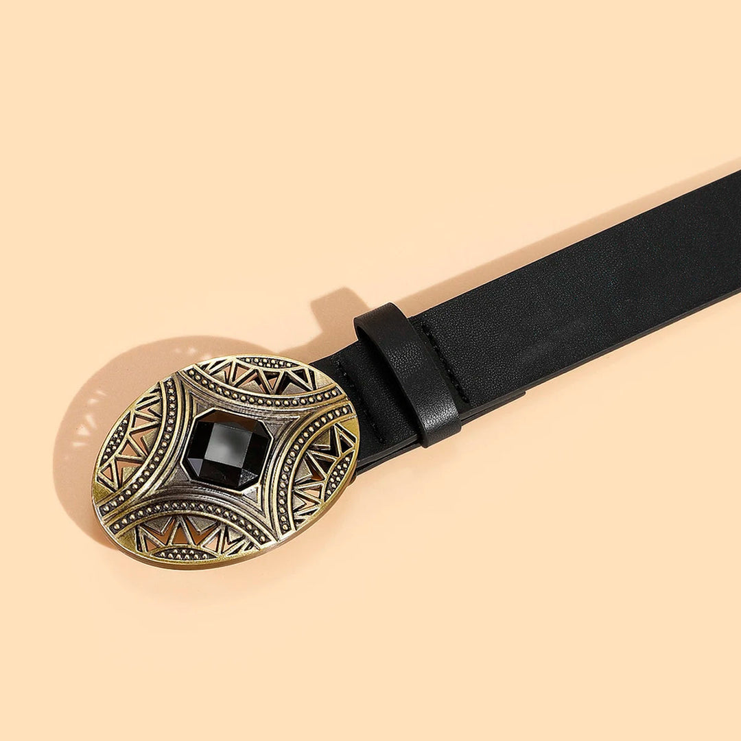 Marieke Traditional Belt – Retro Korean-Style Fashion Belt-Brown-State of Style