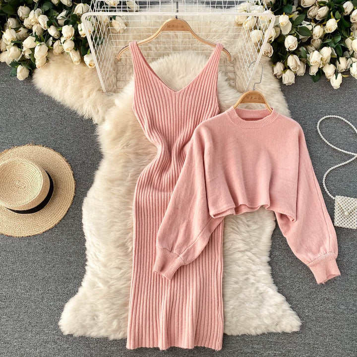 MariekesSet | Women's Relaxed Loungewear Set-Light Pink-State of Style