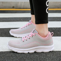 MariekesSneaks | Women's Supportive Orthopaedic Sneakers-Pink-4.5-State of Style