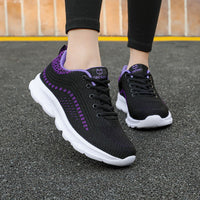 MariekesSneaks | Women's Supportive Orthopaedic Sneakers-Purple-4.5-State of Style