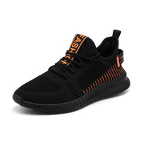 MarieksSneaks | Women's Trendy Sneakers-Black-Orange-8.0-State of Style