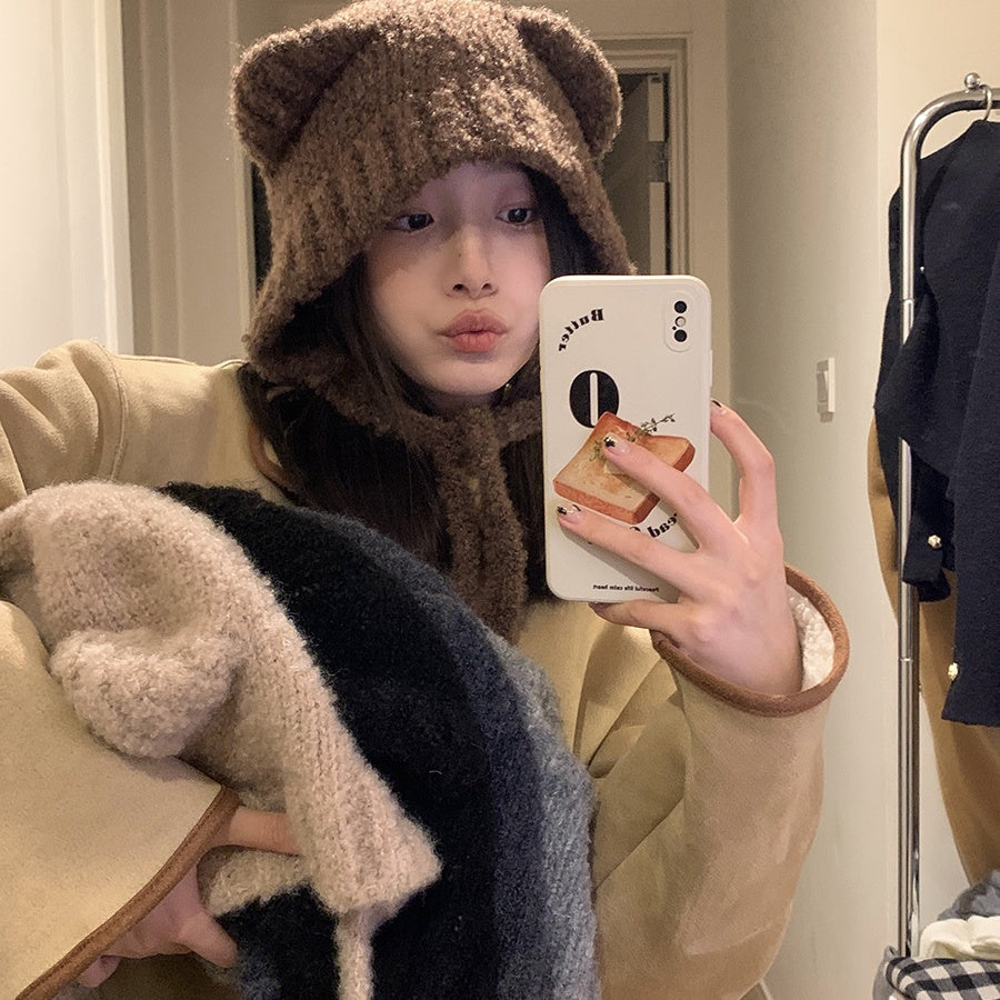 Marielle Teddy Beanie | Cute & Super Soft-Coffee-State of Style