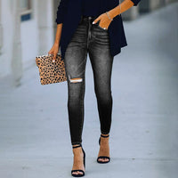 MarijePants | Women's Stretch Comfort Jeans-Black-S-State of Style