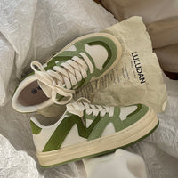 MarijesShoes | Women's Sporty Casual Sneakers-Green-4.5-State of Style
