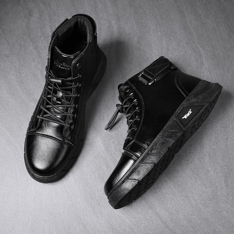 MarijesSneaks | Men's Stylish & Comfortable Shoes-Black-8.0-State of Style