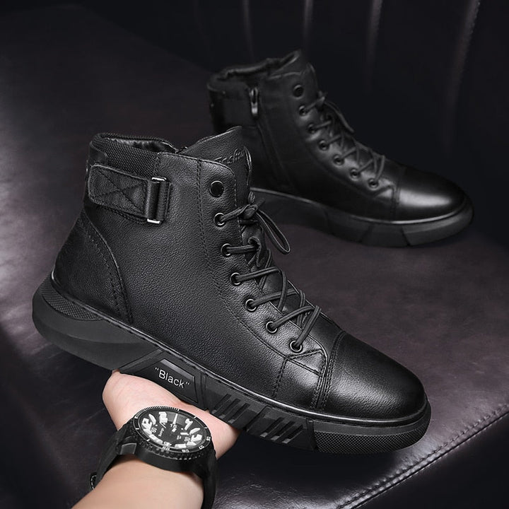 MarijesSneaks | Men's Stylish & Comfortable Shoes-Black-8.0-State of Style