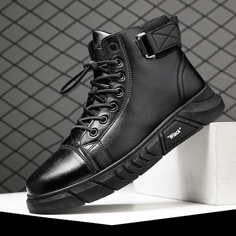 MarijesSneaks | Men's Stylish & Comfortable Shoes-Black-8.0-State of Style