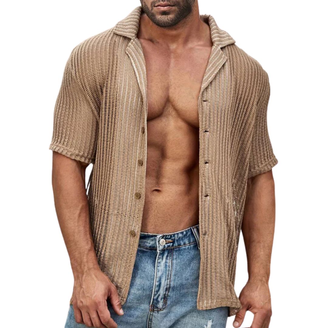 Mario Shirt | Stylish & Summer-Ready-Dark Brown-XS-State of Style