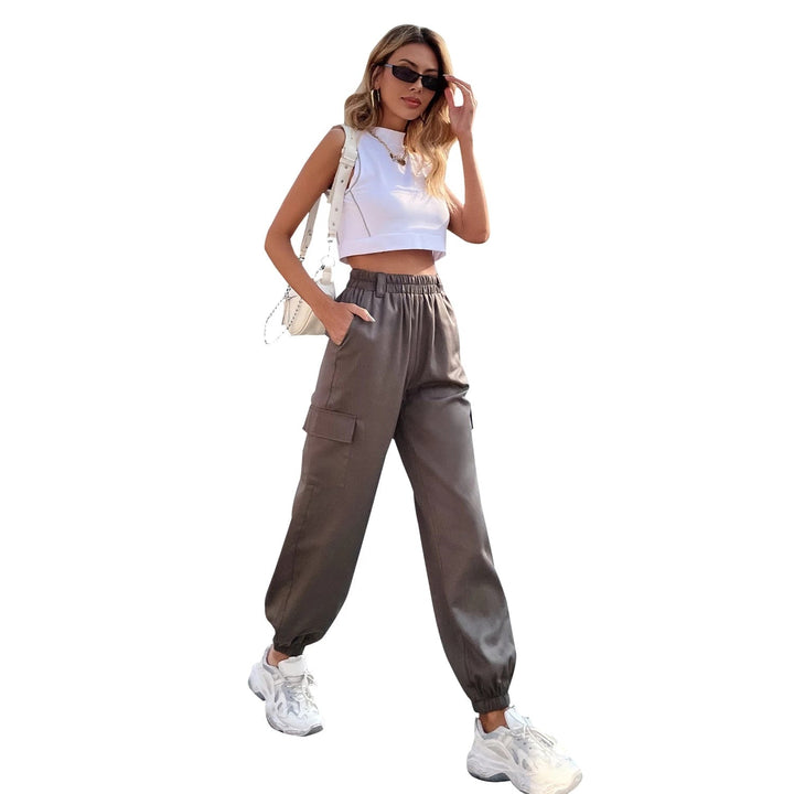 MariskasPants | Stylish & Comfortable Women's Trousers-Brown-S-State of Style