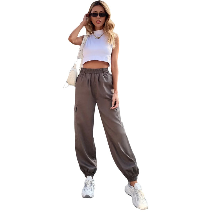 MariskasPants | Stylish & Comfortable Women's Trousers-Brown-S-State of Style