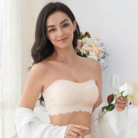 MaritsBra | Women's Strapless Invisible Push-Up Bra-Skin Colour-M-State of Style