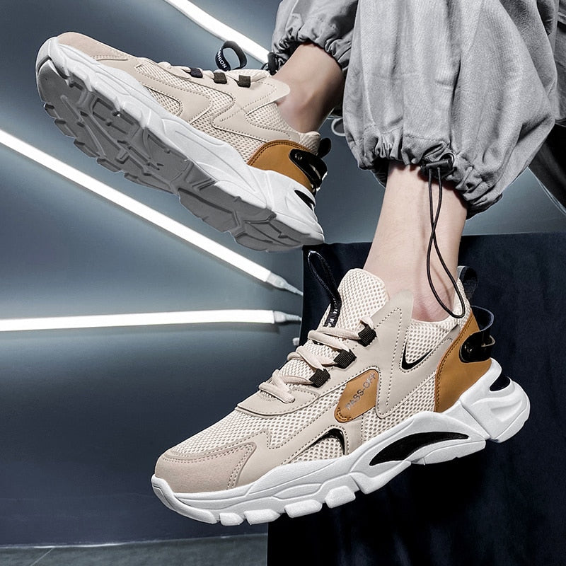 MaritsSneaks | Women's Stylish Sneakers-Beige-7.5-State of Style