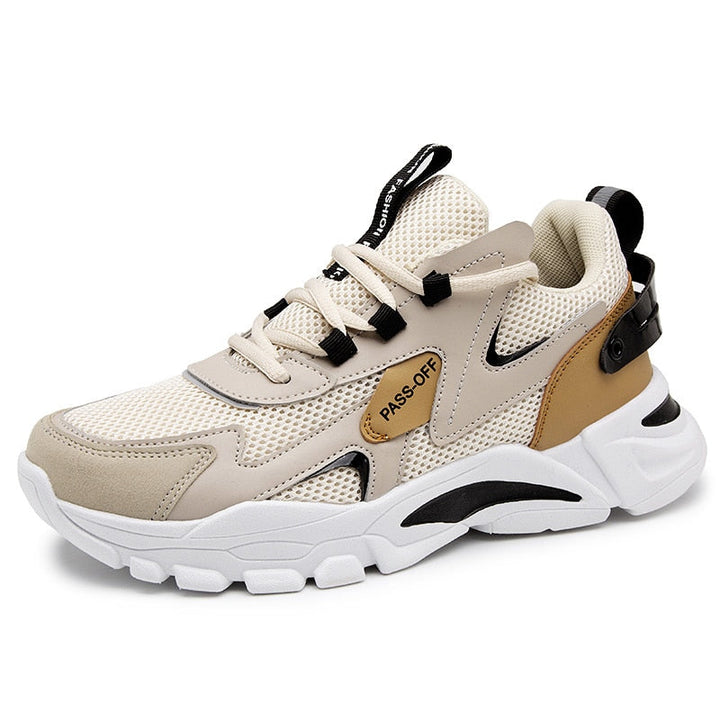 MaritsSneaks | Women's Stylish Sneakers-Beige-7.5-State of Style