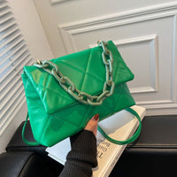MarjoleinBag | Women's Magnetic Closure Shoulder Bag-Green-State of Style